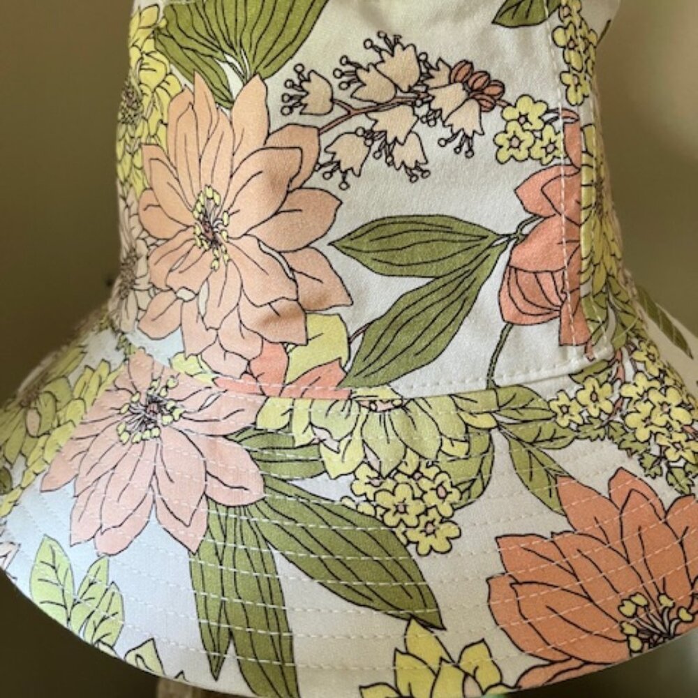 NWT J Crew Floral Bucket Hat